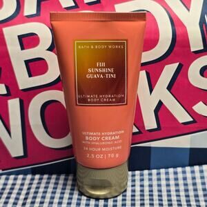 BBW Fiji Sunshine Guava-Tini Ultimate Hydration Body Cream 2.5 oz Travel Size